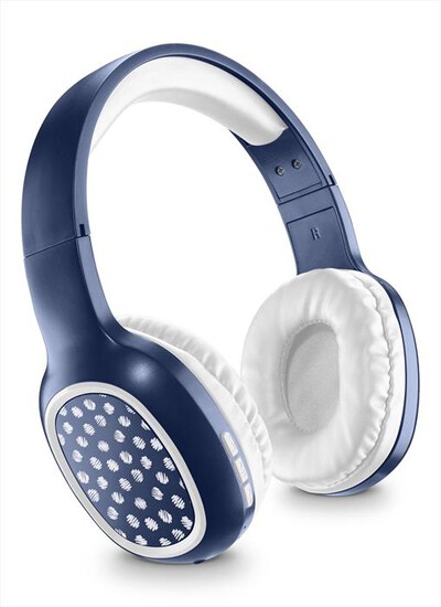 CELLULARLINE - Cuffia wireless BTHEADBMSBASICFANB-Blu