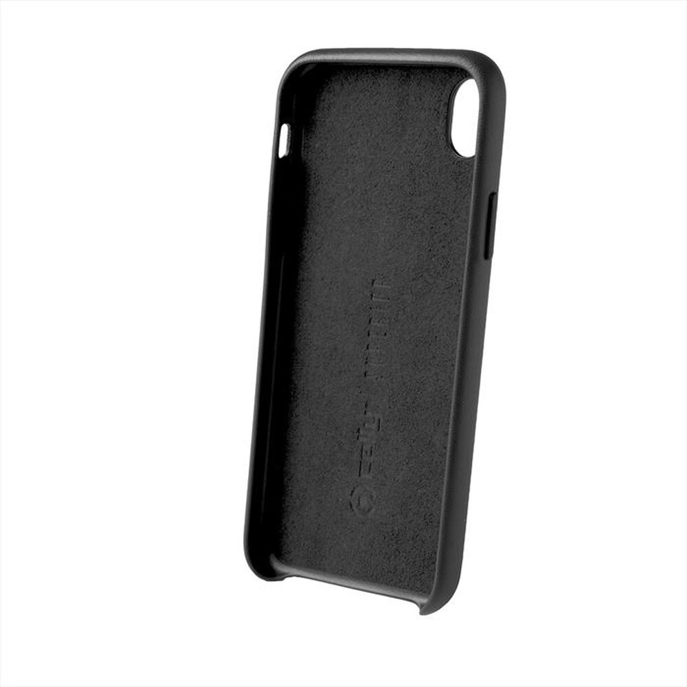 "CELLY - COVER IPH XR-Nero/Similpelle"