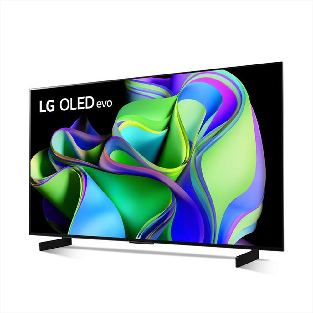 "LG - Smart TV OLED UHD 4K 42\" OLED42C34LA-Argento"