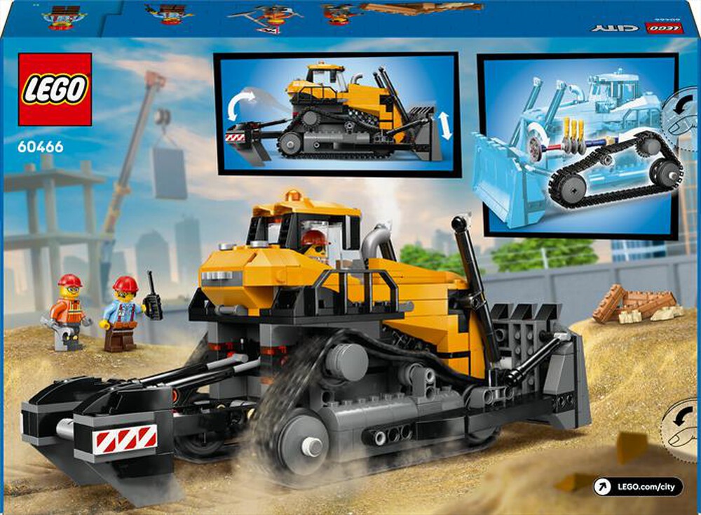 Immagine del prodotto LEGO - CITY BIG VEHICLES Bulldozer giallo 60466