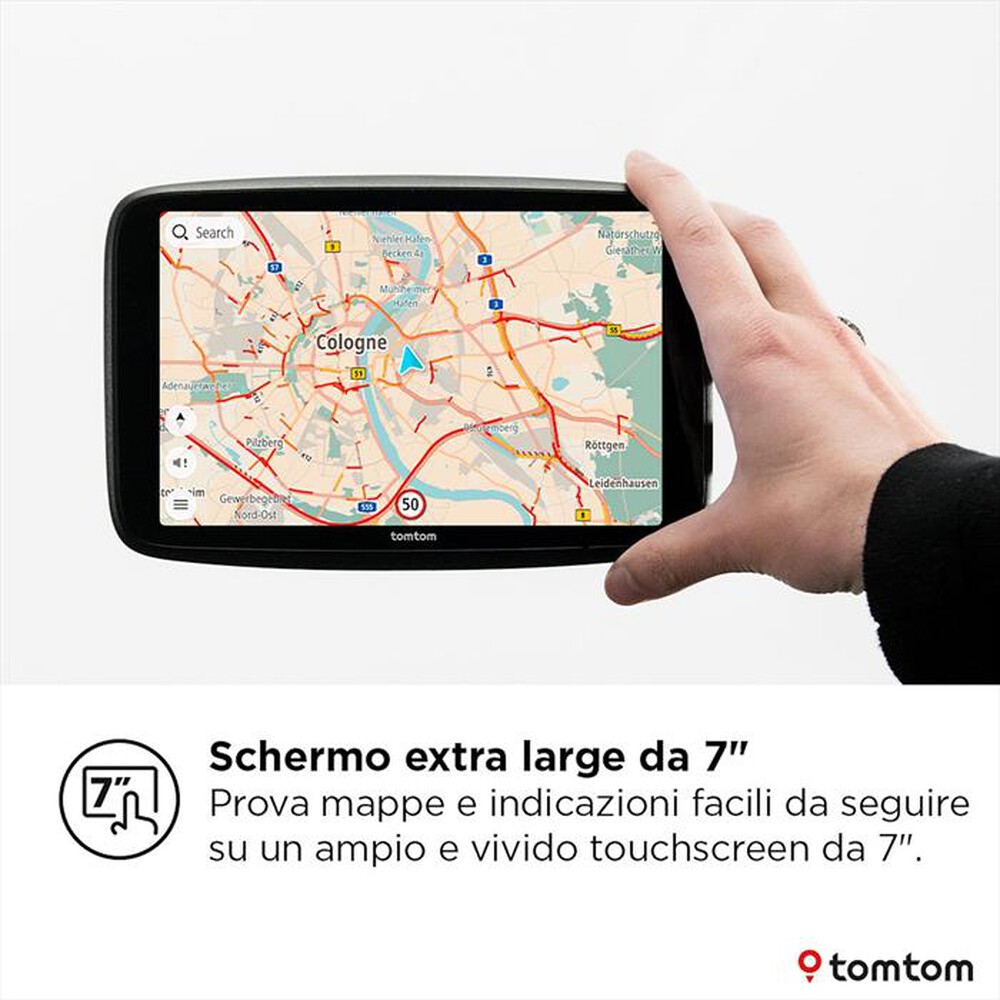 "TOM TOM - GO NAVIGATOR 7-Nero"
