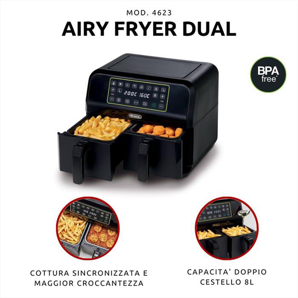 Immagine del prodotto ARIETE - Friggitrice ad aria 4623/00-nero