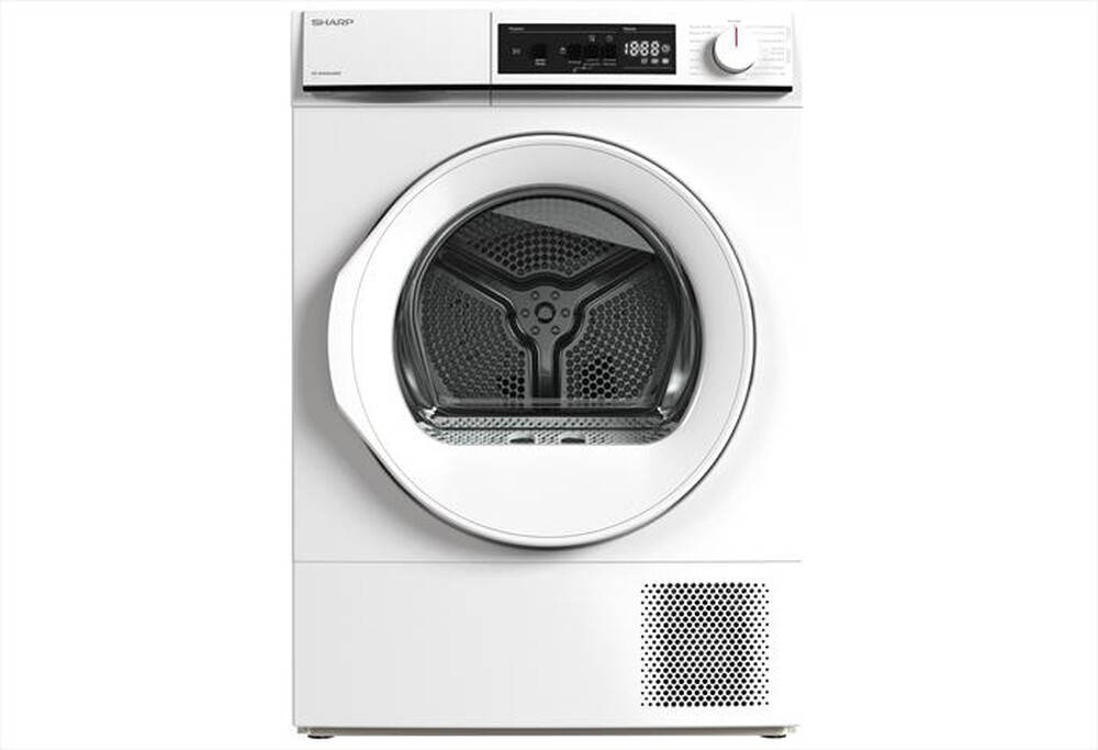 Immagine del prodotto SHARP - Asciugatrice KD-NHA8S6GWE 8Kg Classe E-Bianco