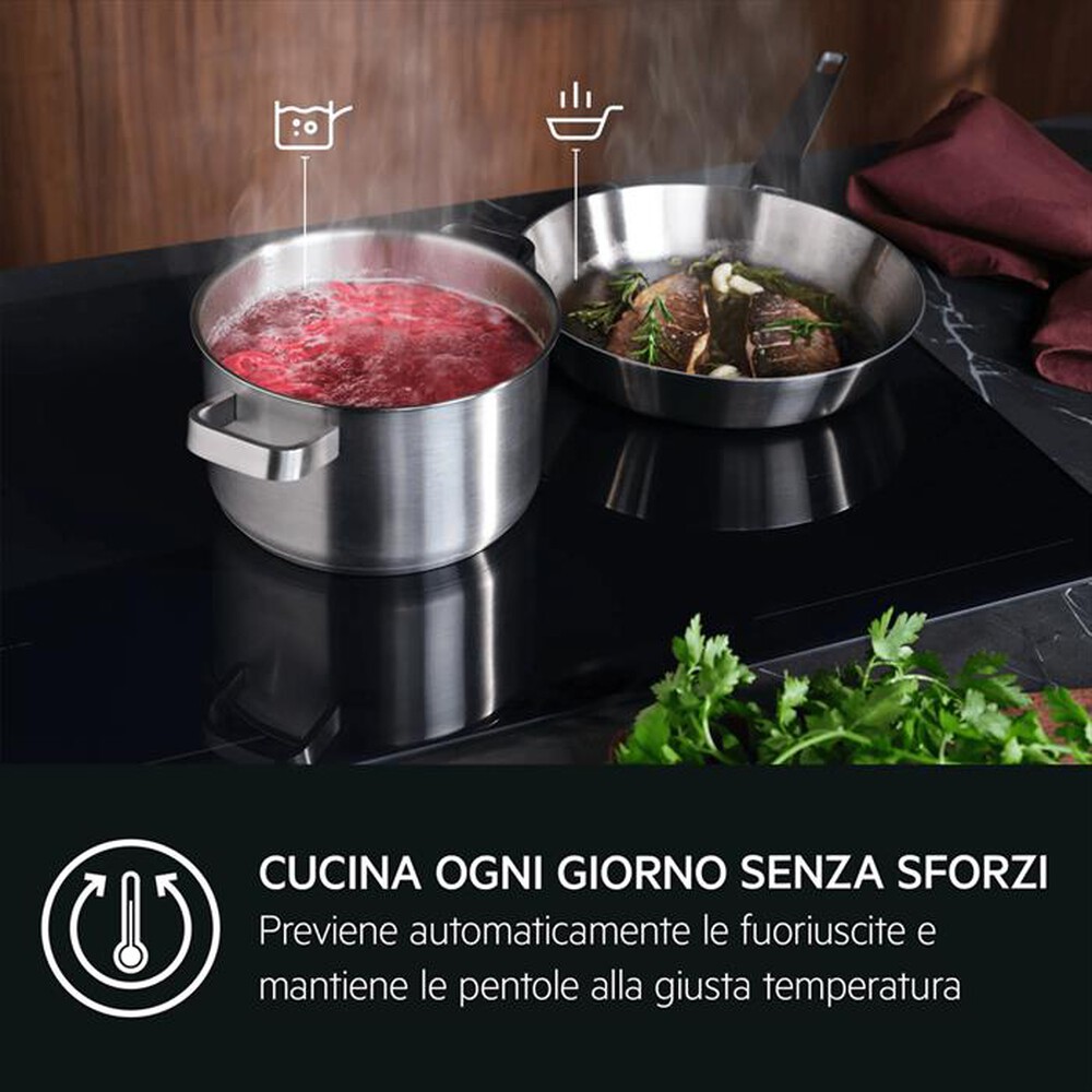 Immagine del prodotto AEG - Piano cottura elettrico TI84IB30IZ 77 cm-Nero