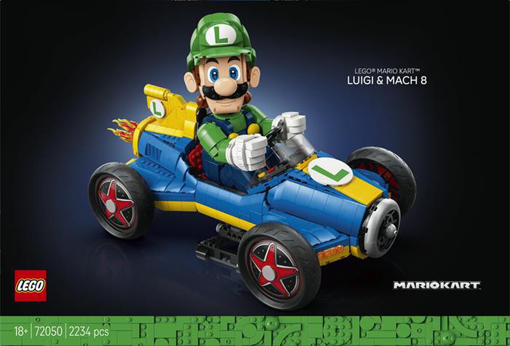 Immagine del prodotto LEGO - SUPER MARIO Mario Kart: Luigi e Mach 8 - 72050