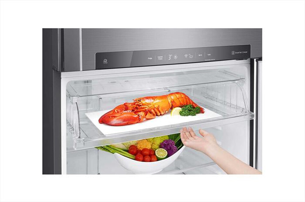 "LG - Frigorifero 2 porte GTB744PZHZD Classe E 547lt-Inox Premium"