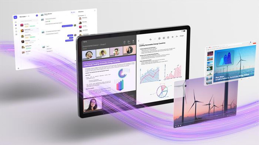 Immagine del prodotto LENOVO - IDEA TAB ZAFR0405SE 8GB 128GB WiFi 11" 2,5K 90 Hz-Luna Grey