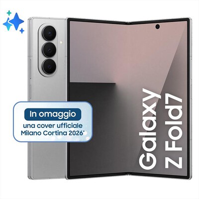 SAMSUNG - Galaxy Z Fold7 12+512GB-Silver Shadow