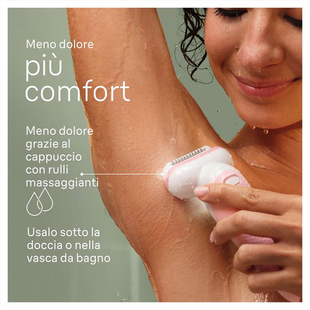 "BRAUN - Epilatore SILK-ÉPIL 9 9-000-BIANCO/ROSA"
