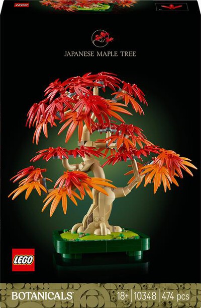 LEGO - BOTANICALS Bonsai di acero rosso giapponese 10348