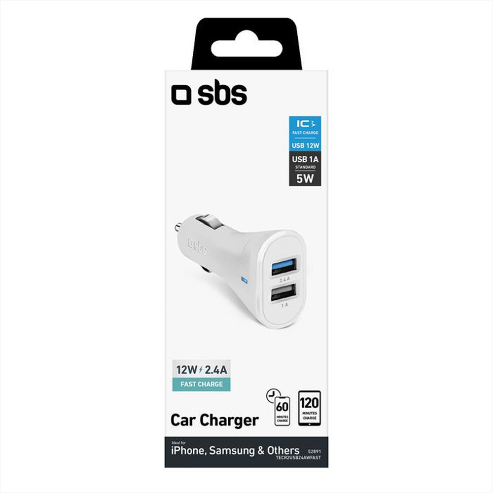"SBS - TECR2USB24AWFAST-BIANCO"