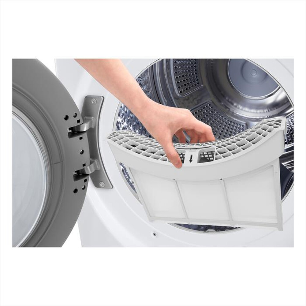 Immagine del prodotto LG - Asciugatrice RH18U8AVCW 18Kg Classe D-Bianco