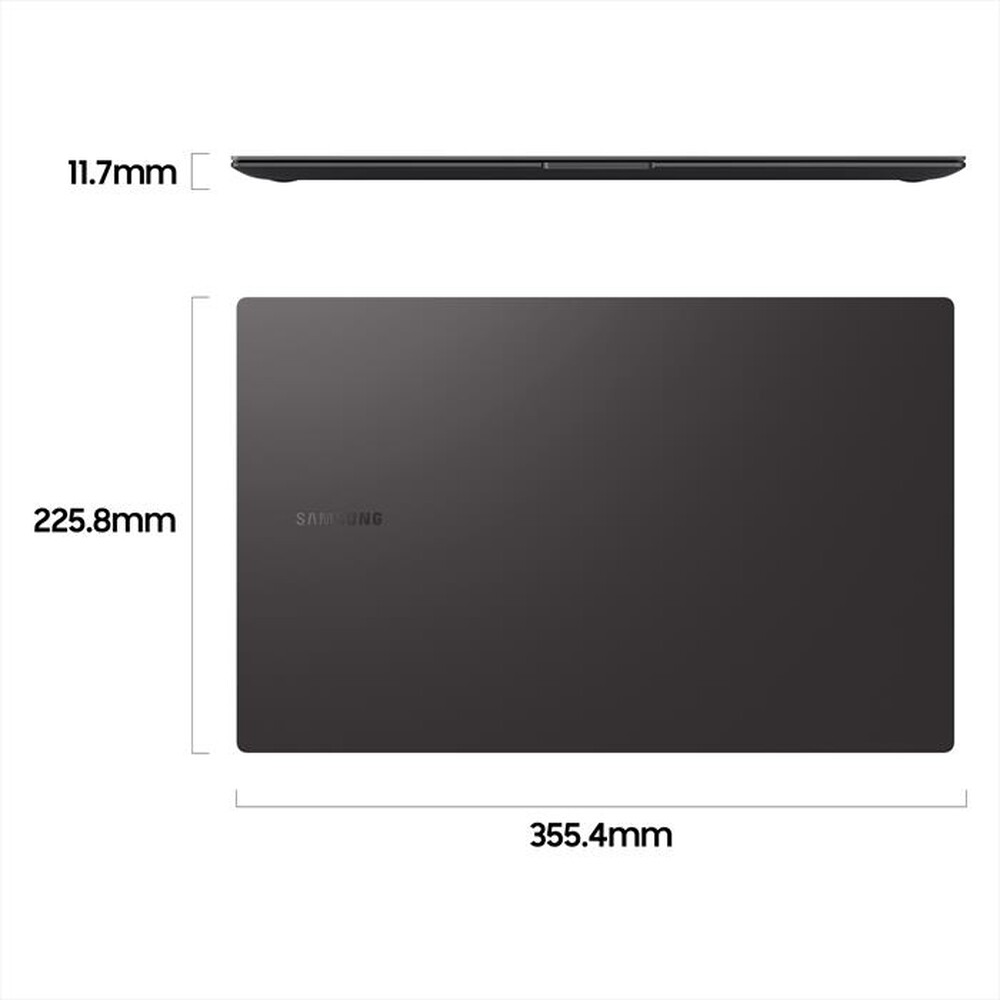 Immagine del prodotto SAMSUNG - GALAXY BOOK2 PRO 5G-Graphite