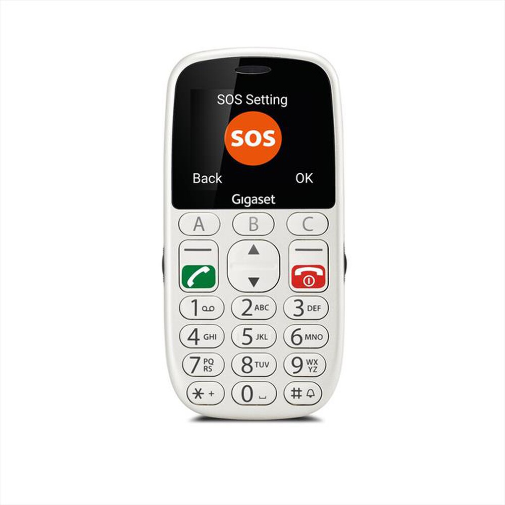 "GIGASET - Cellulare GL390-White"