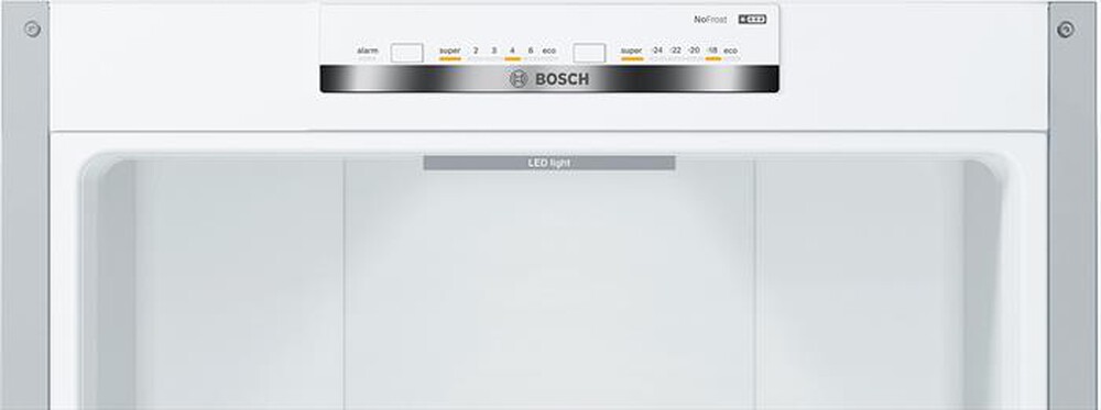 "BOSCH - Frigorifero combinato KGN392LDC Classe D 368 lt-Metal look"