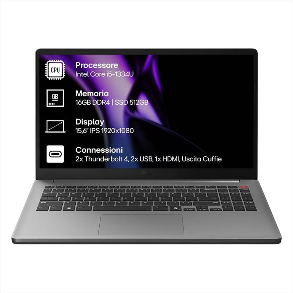 Immagine del prodotto LG - GRAM BOOK 15U50T 15,6" Intel i5 16GB 512GB-Argento