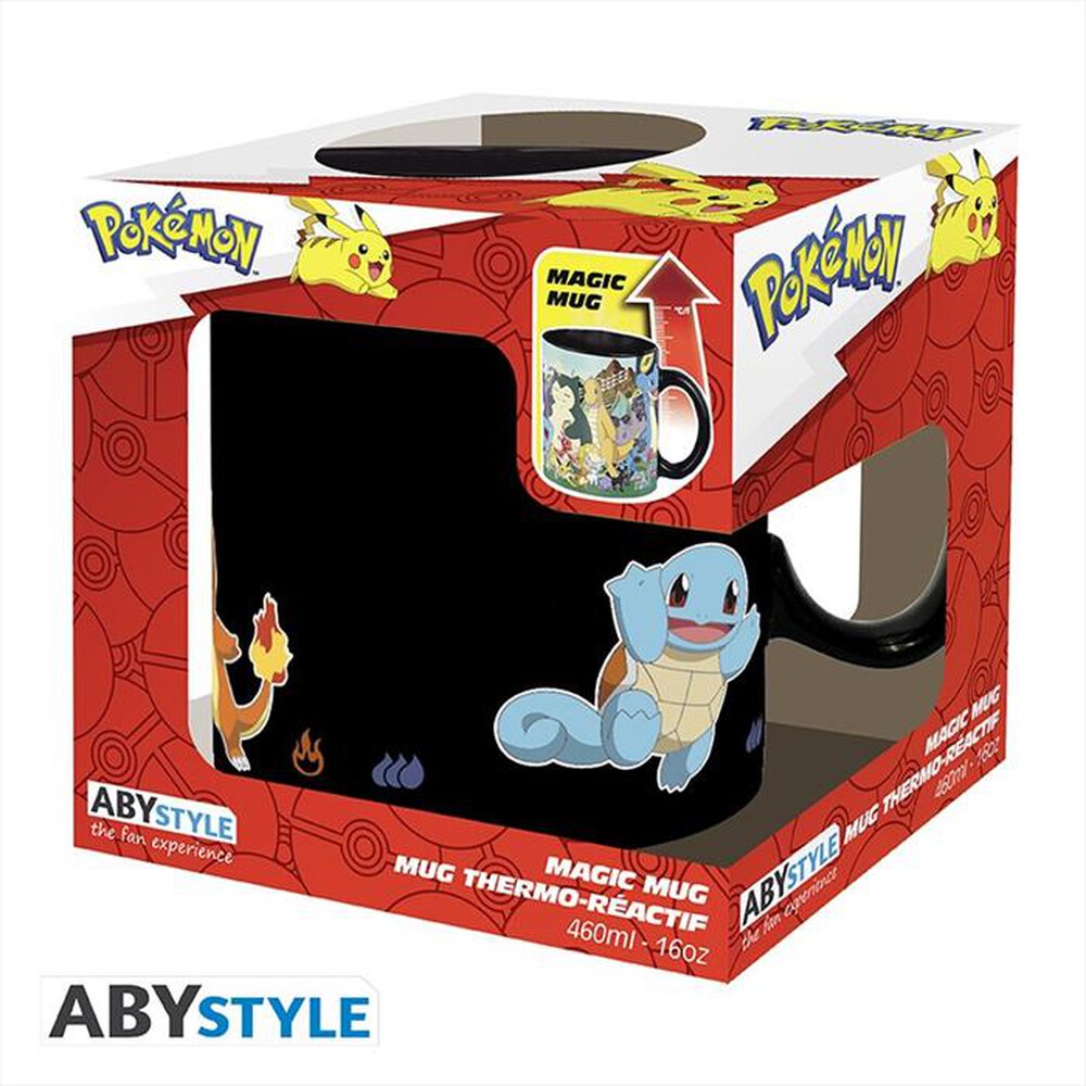 "ABYSSE - POKEMON - TAZZA TERMOSENSIBILE- 460ML - EVOLVE-multicolore"