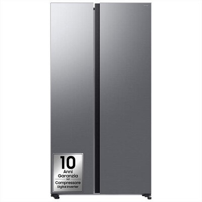 SAMSUNG - Frigorifero side by side RS70F65QDTEF Classe D-Metal Inox