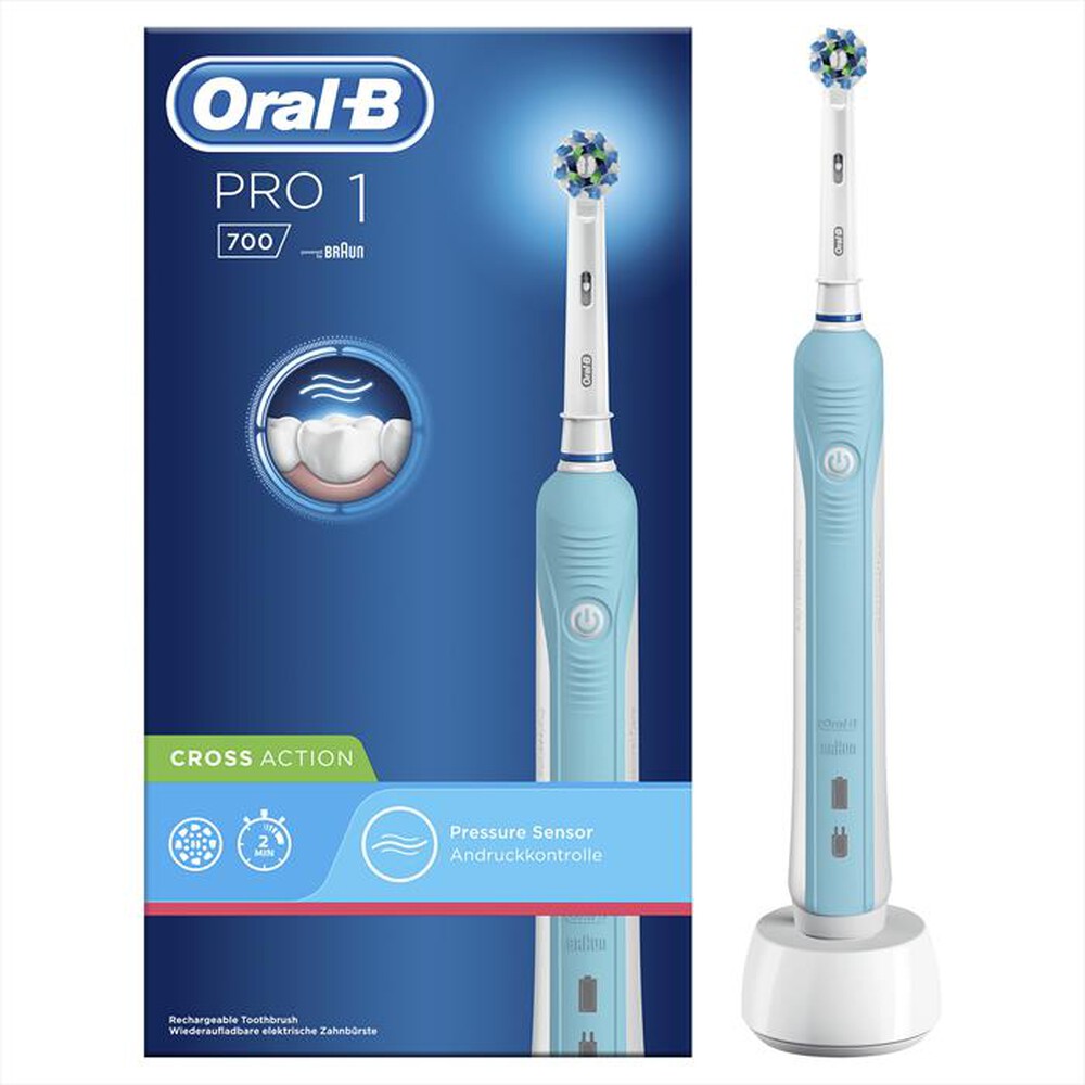 "ORAL-B - Pro 1 700-Celeste/Bianco"