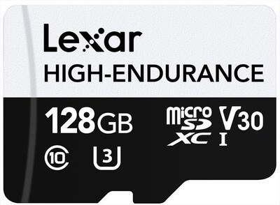 LEXAR - MICROSDXC HIGH END. 128GB-Black/White