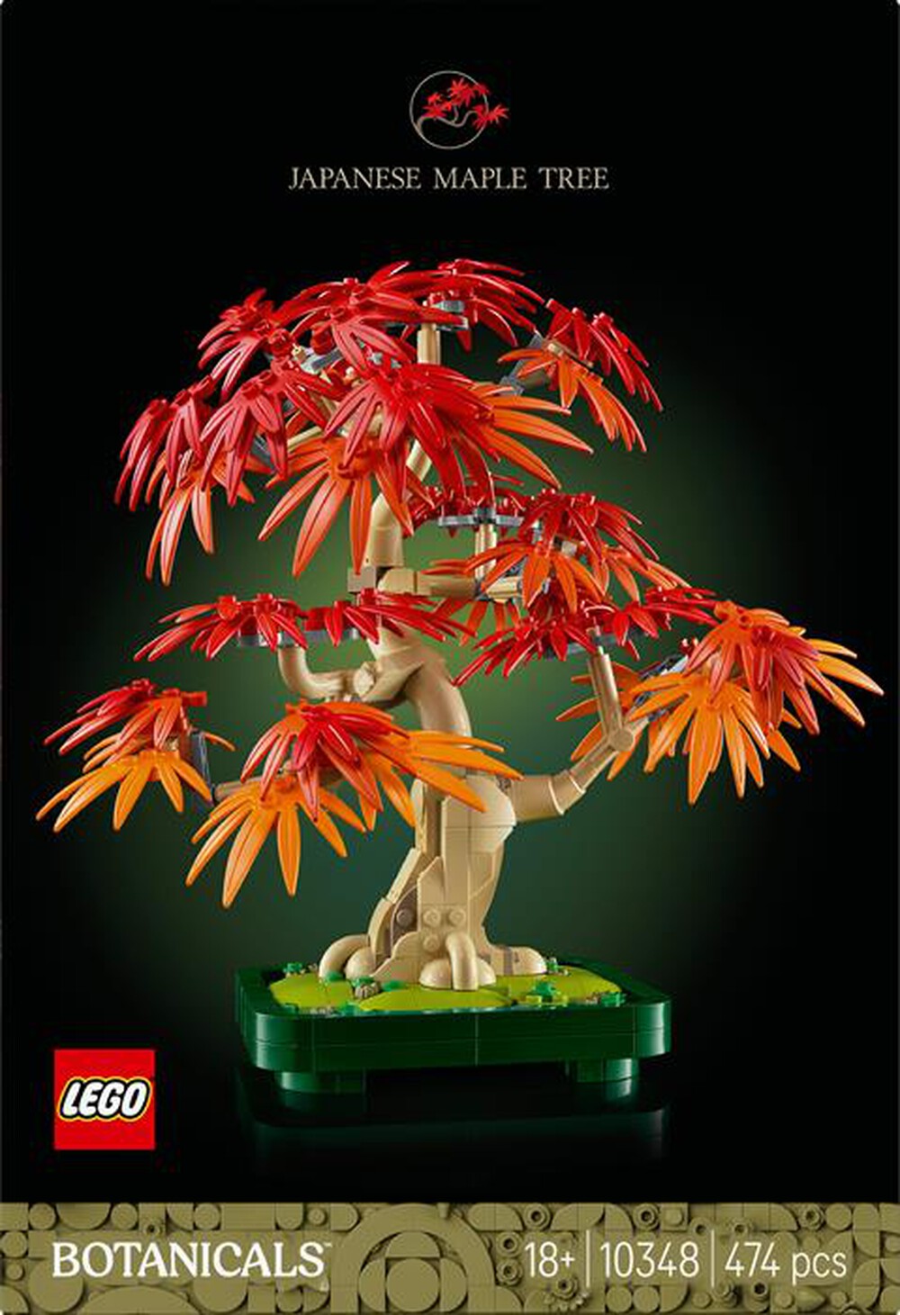 "LEGO - BOTANICALS Bonsai di acero rosso giapponese-10348"
