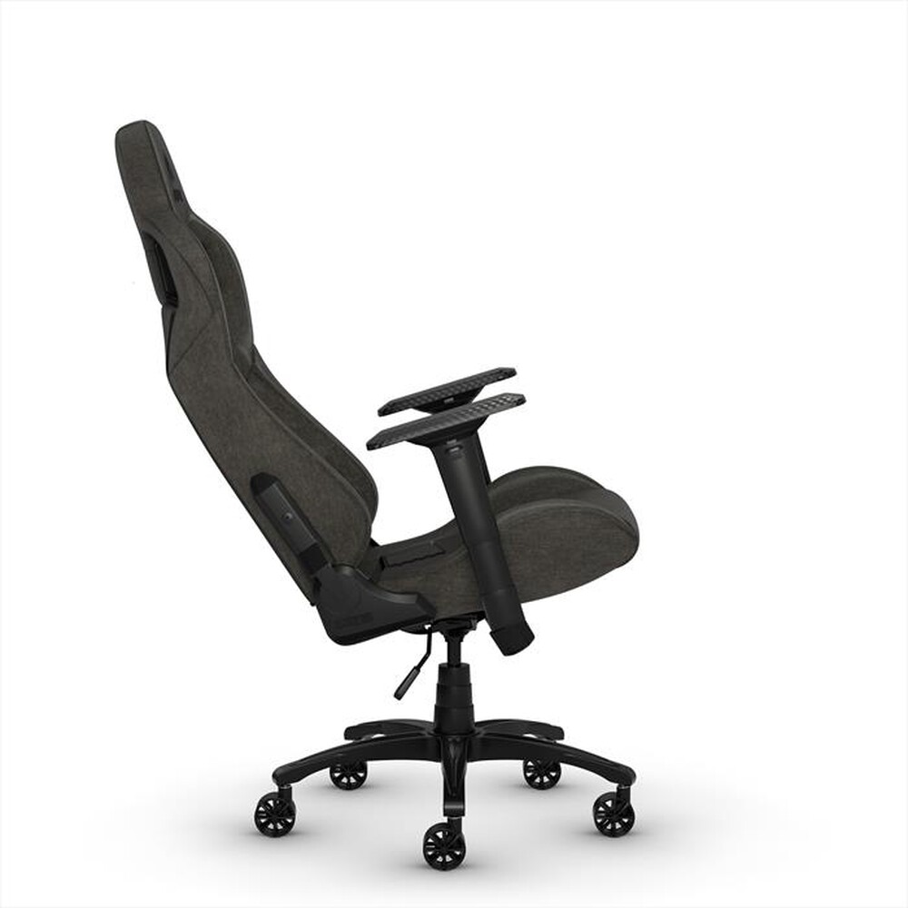"CORSAIR - Sedia gaming CORSAIR T3 RUSH, Fabric-Grigio Scuro"