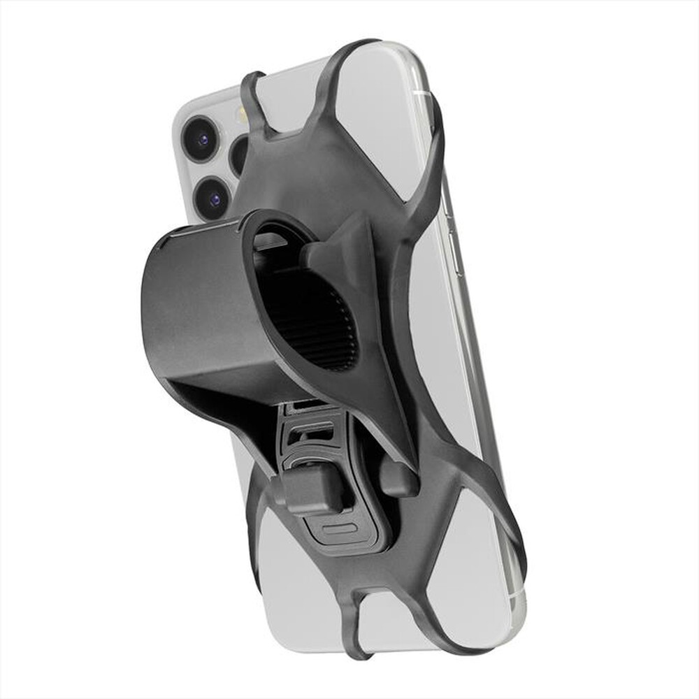 "CELLY - SWIPEBIKEGR-SWIPE BIKE HOLDER GR-Grigio/Silicone"