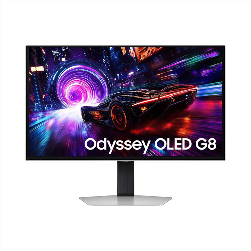 Immagine del prodotto SAMSUNG - MONITOR GAMING ODYSSEY OLED G8 - G81SF DA 27'' UHD-Silver