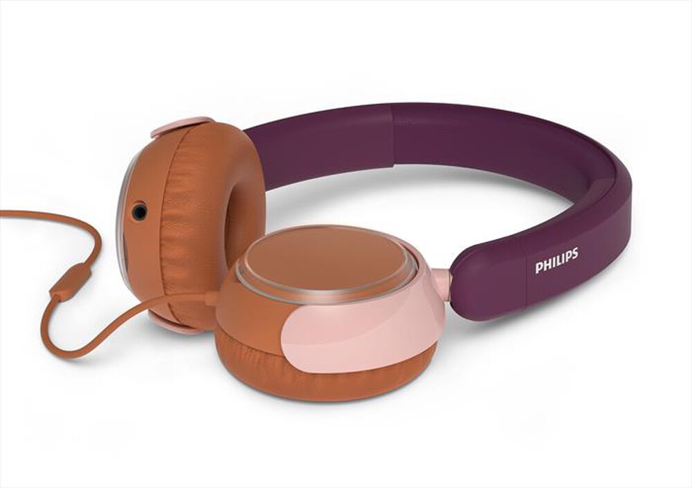 Immagine del prodotto PHILIPS - Cuffie on-ear cablate per bambini TAK2000MP/00-Viola Magenta