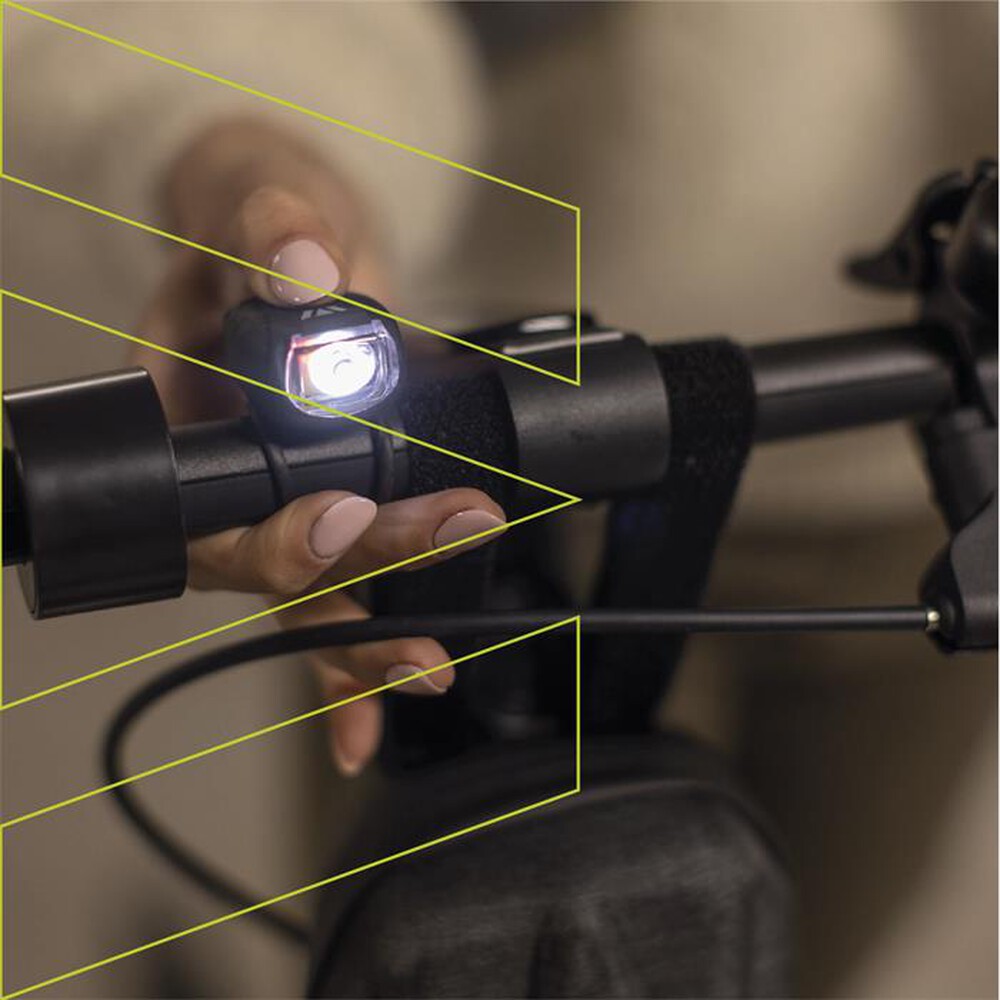 Immagine del prodotto NEWRBAN - Luce USB per bici e monopattino NEWMLIGHTUSBK-Nero