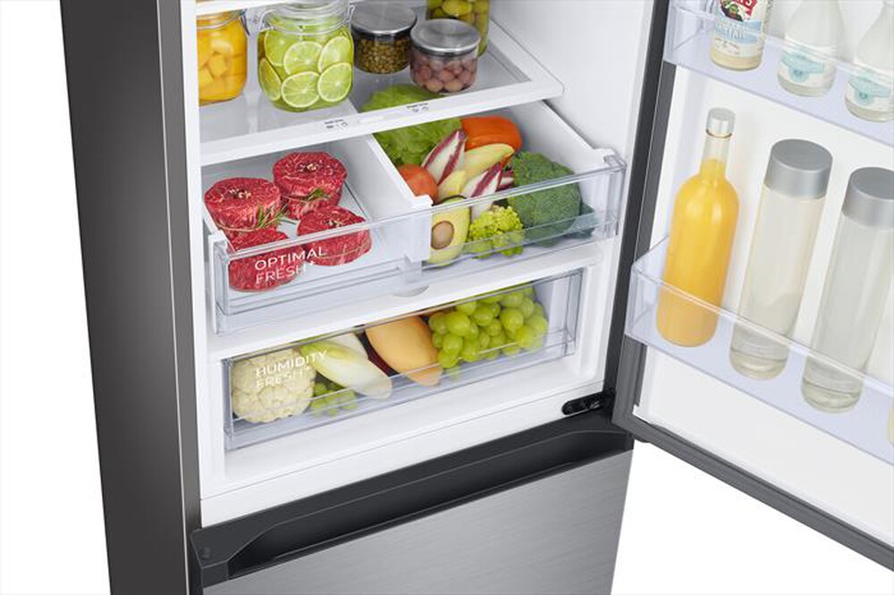 "SAMSUNG - Frigorifero combinato RB38A6B3DS9/EF BESPOKE-Metal Inox"