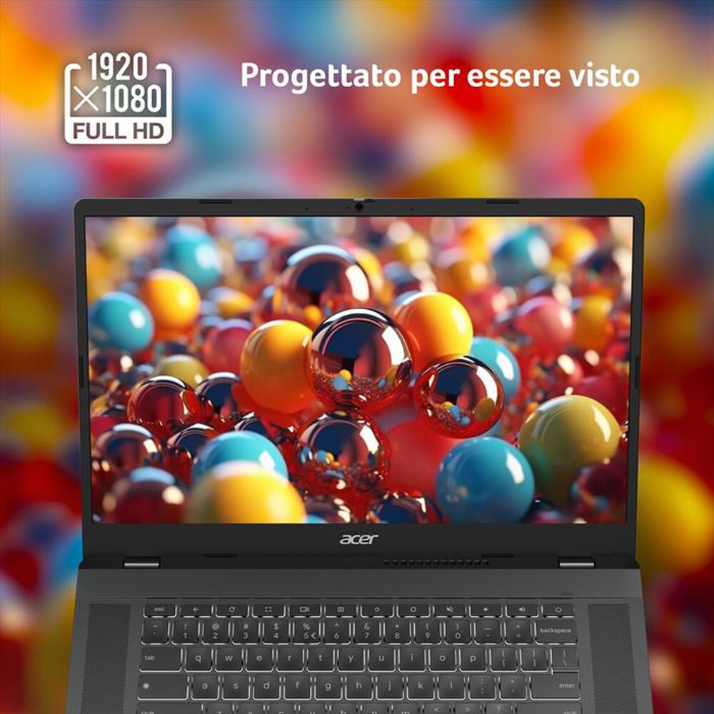 Immagine del prodotto ACER - CHROMEBOOK PLUS 515 CB515-2H-34ZU LAPTOP IA Google-Grigio