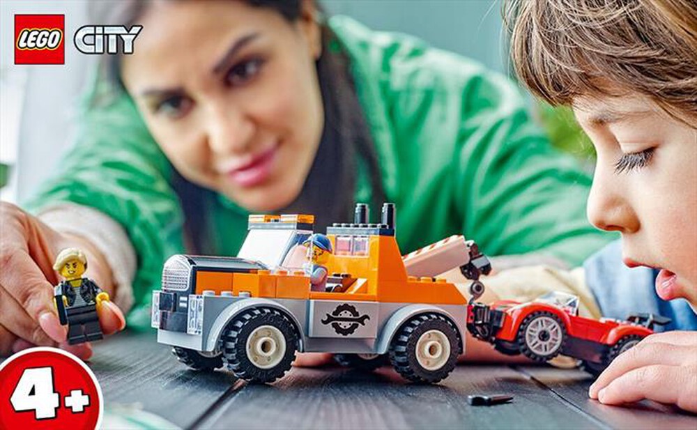 Immagine del prodotto LEGO - CITY Autogrù e officina auto sportive 60435