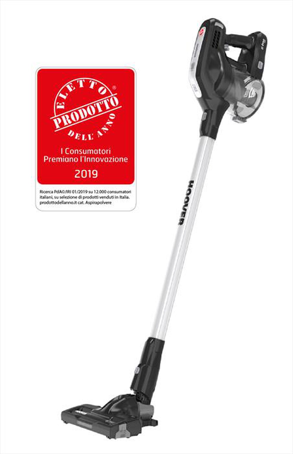 Immagine del prodotto HOOVER - H-FREE HF18GH 011-Luxor Black/Grigio Titanio