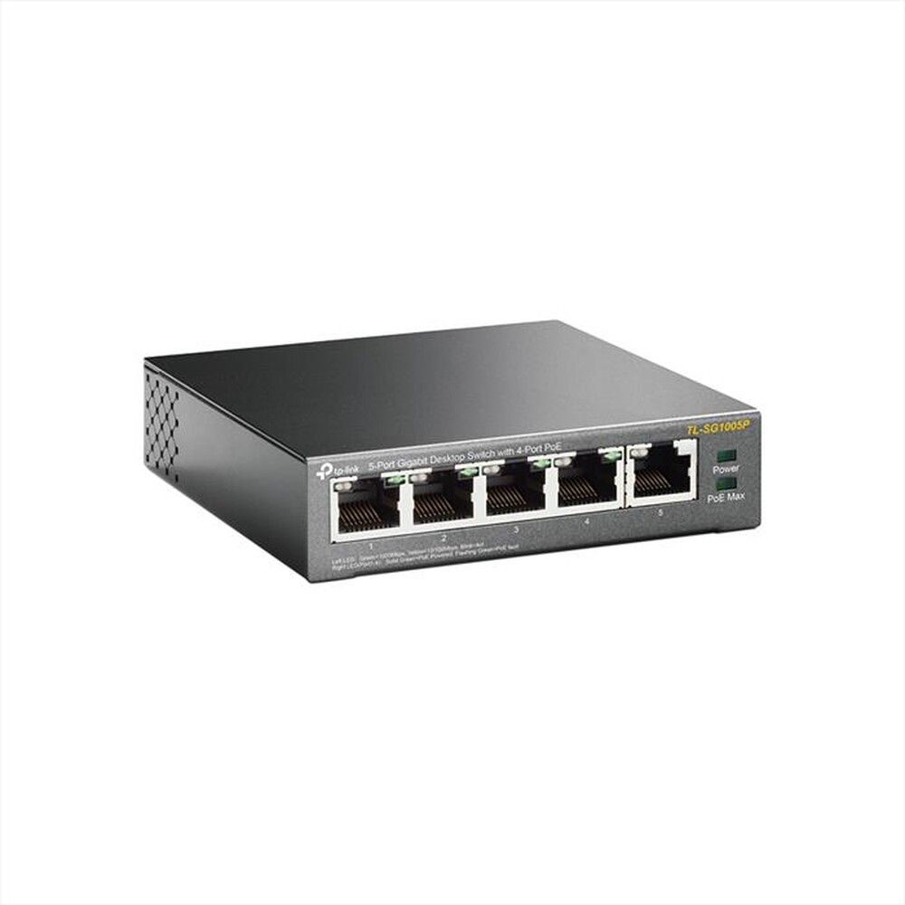 "TP-LINK - SWITCH DESKTOP 5 PORTE GIGABIT, 4 PORTE POE"