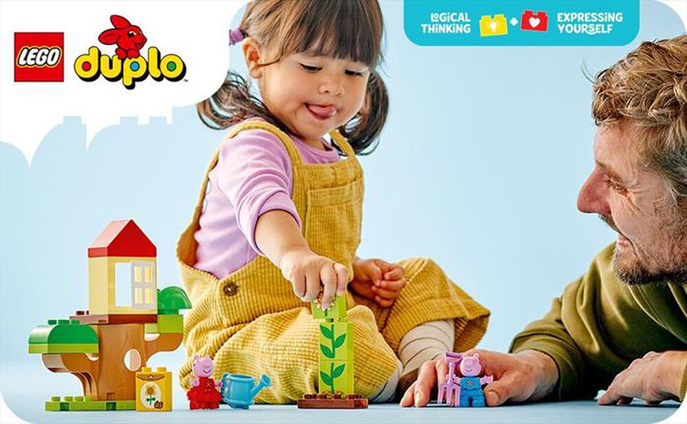 Immagine del prodotto LEGO - DUPLO Giardino e casa sull&rsquo;albero Peppa Pig 10431