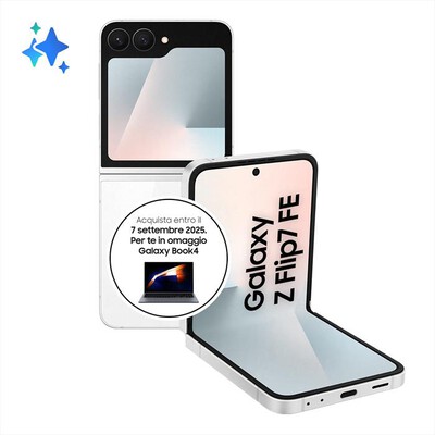 SAMSUNG - Galaxy Z Flip7 FE 8+128GB-White