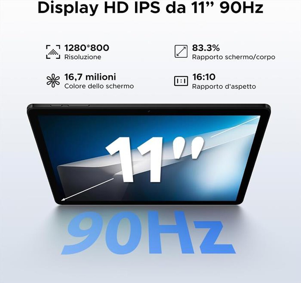 Immagine del prodotto DOGEE - Tablet 11" TAB A9+-V VIP-Aurora Black