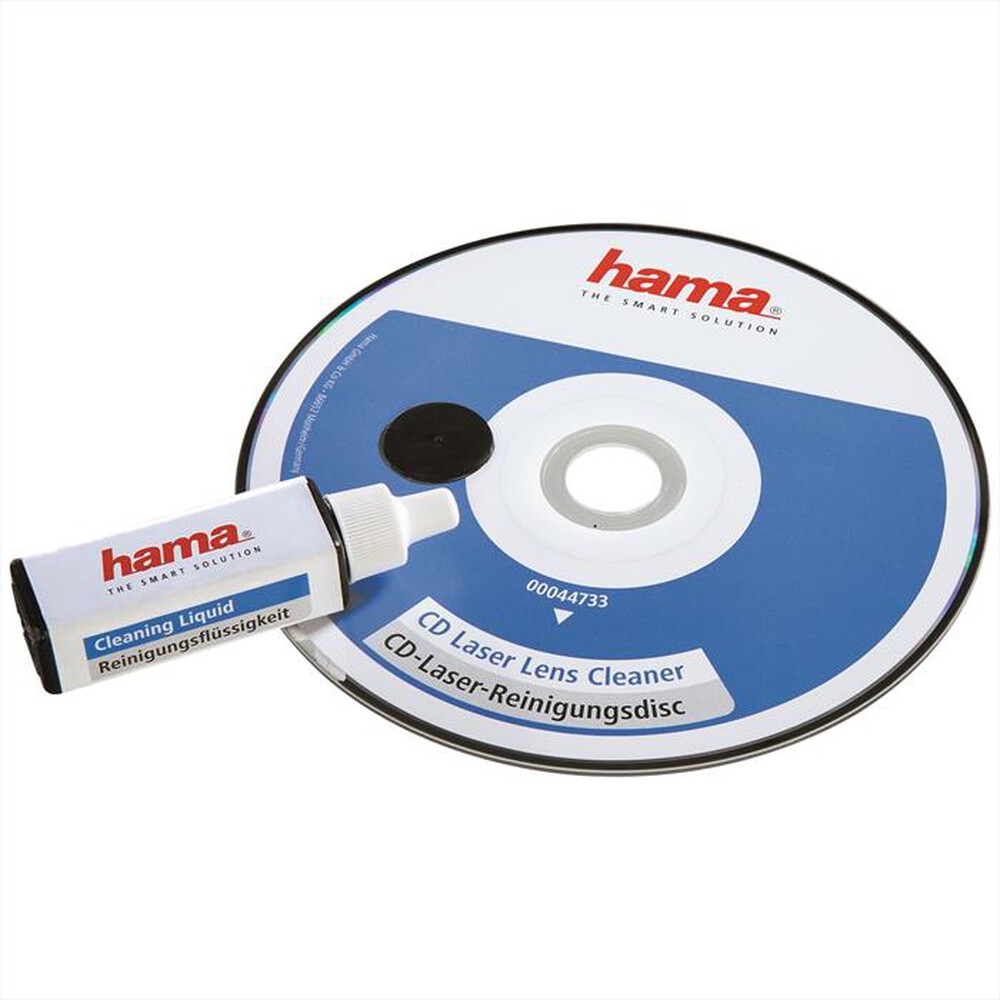 "HAMA - KIT PULIZIA LENS CD + LIQUIDO-VARI"
