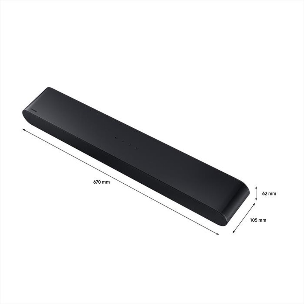 Immagine del prodotto SAMSUNG - Soundbar HW-S60D/ZF 5 CANALI 200W 2024-BLACK