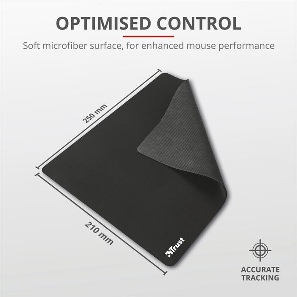 Immagine del prodotto TRUST - MOUSE PAD M-Black