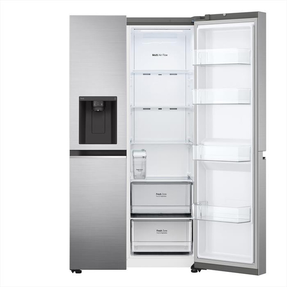 "LG - Frigorifero side by side GSLV71PZTM Classe F-Inox Premium"