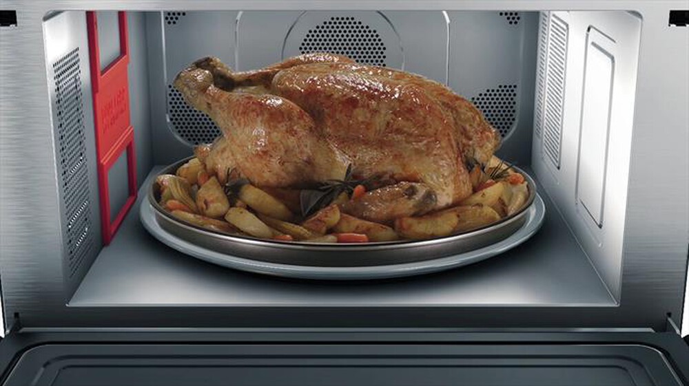 "WHIRLPOOL - Forno microonde MWSC 9133 SX-Nero, Acciaio inossidabile"
