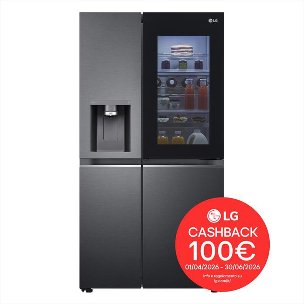 Immagine del prodotto LG - Frigorifero side by side GSXV91MCAE Classe E-Black