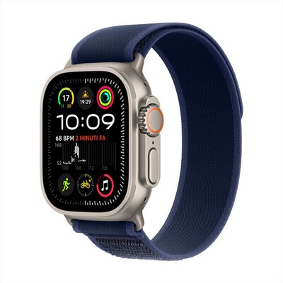 APPLE - Watch Ultra 2 GPS + Cellular 49mm Titanio-Naturale Alpine Loop Blu - S/M