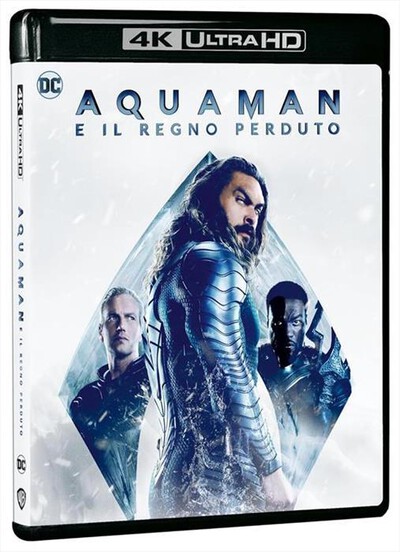 WARNER HOME VIDEO - AQUAMAN E IL REGNO PERDUTO (4K ULTRA HD + BLU-RAY)-Multicolore