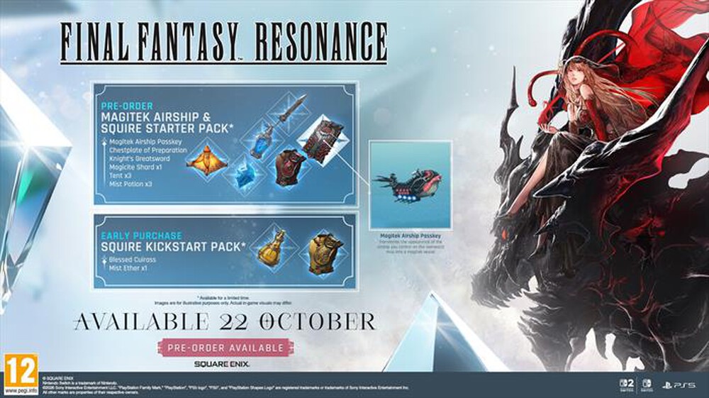 Immagine del prodotto NAMCO - FINAL FANTASY RESONANCE NSW-N/D