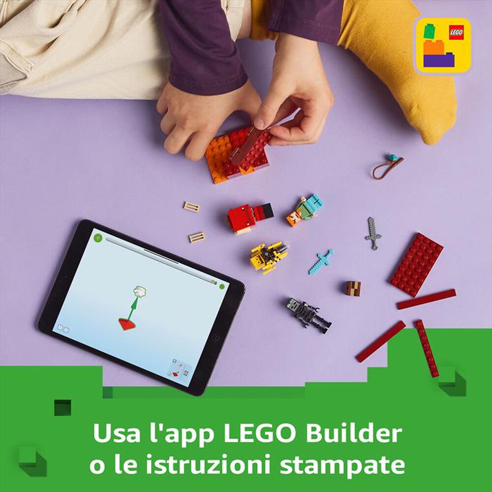 Immagine del prodotto LEGO - MINECRAFT Battaglia sul ponte del Nether 21266