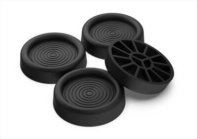 MELICONI - Supporti Antivibrazione lavatrici e asciugatrici 4-Gomma nera,  MELICONI - Supporti Antivibrazione lavatrici e asciugatrici 4-Gomma nera