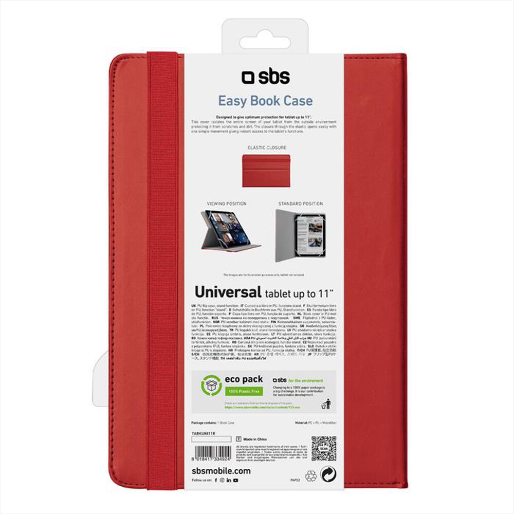 Immagine del prodotto SBS - TABKUNI11R-Rosso